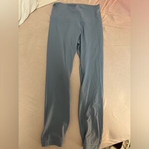Lululemon Blue High-Waisted Leggings